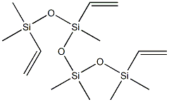 乙烯基封端的二甲基甲基乙烯基(硅氧烷与聚硅氧烷), 68083-18-1, 结构式