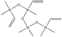 VINYLMETHYLSILOXANE, DIMETHYLSILOXANE COPOLYMER, VINYL TERMINATED Structure