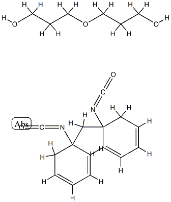 Propanol, oxybis-, polymer with 1,1-methylenebisisocyanatobenzene Structure