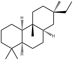 (4aR,8aα,10aα)-7β-Ethyltetradecahydro-1,1,4bβ,7-tetramethylphenanthrene Structure