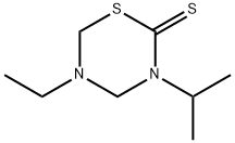 2H-1,3,5-Thiadiazine-2-thione,5-ethyltetrahydro-3-(1-methylethyl)-(9CI) 结构式