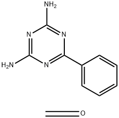 Formaldehyde, polymer with 6-phenyl-1,3,5-triazine-2,4-diamine, methylated,68130-56-3,结构式
