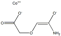 [(2-amino-2-oxoethoxy)acetato(2-)]cobalt 结构式