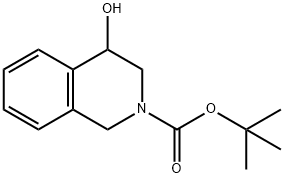 N-叔丁氧羰基-4 - 羟基-3,4 - 二氢-1H-异喹啉, 681448-77-1, 结构式