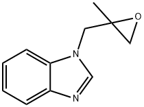 1H-Benzimidazole,1-[(2-methyloxiranyl)methyl]-(9CI) Struktur