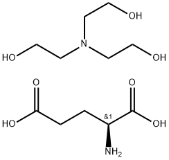 l-Glutamic acid, N-coco acyl derivs., compds. with triethanolamine (1:1) Structure