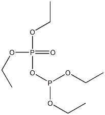 Diphosphorus(III,V)oic acid tetraethyl ester Structure