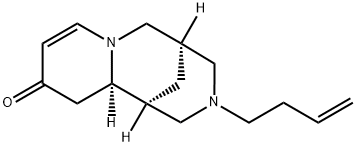 (1S,2R,9R)-11-(ブタ-3-エン-1-イル)-7,11-ジアザトリシクロ[7.3.1.02,7]トリデカ-5-エン-4-オン 化学構造式