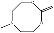 4H-1,3,6-Dioxazocine,tetrahydro-6-methyl-2-methylene-(9CI) Structure