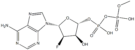 2'-deoxy-2'-fluoroadenosine 5'-diphosphate|