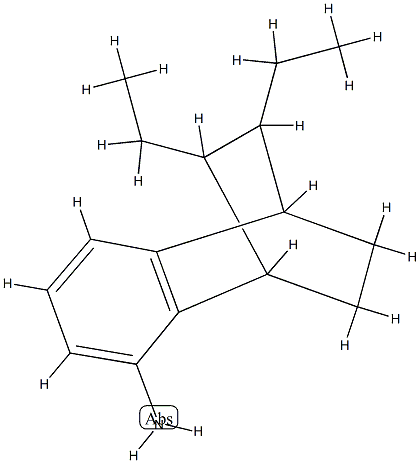 1,4-Ethanonaphthalen-5-amine,2,3-diethyl-1,2,3,4-tetrahydro-(9CI) Structure