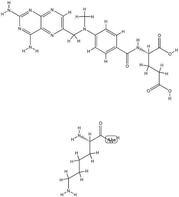 methotrexate-polylysine 结构式