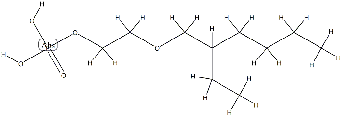 Poly(oxy-1,2-ethanediyl), .alpha.-(2-ethylhexyl)-.omega.-hydroxy-, phosphate Structure