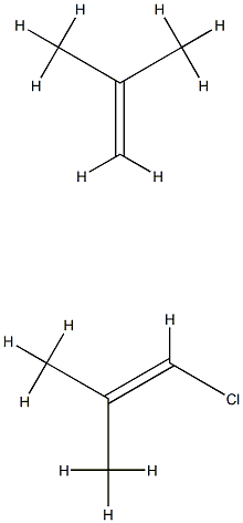 POLYPROPYLENE, CHLORINATED Struktur