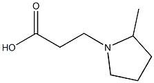 1-Pyrrolidinepropanoicacid,2-methyl-(9CI) 结构式