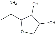 D-Galactitol, 2-amino-3,6-anhydro-1,2-dideoxy- (9CI) 结构式