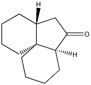 Benz[c]inden-5(1H)-one, decahydro-, (4aR,6aS,10aR)-rel- (9CI) 结构式