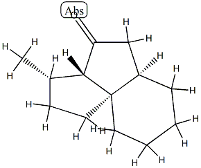 4H-Cyclopent[c]inden-4-one,decahydro-3-methyl-,(3R,3aR,5aS,9aR)-rel-(9CI) Structure
