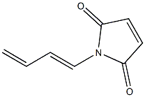 1H-Pyrrole-2,5-dione,1-(1,3-butadienyl)-(9CI) 结构式
