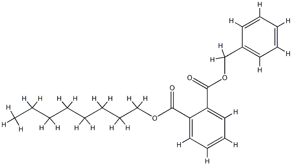 1,2-Benzenedicarboxylic acid, benzyl C7-9-branched and linear alkyl esters Structure