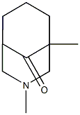 3-Azabicyclo[3.3.1]nonan-9-one,1,3-dimethyl-(9CI) Structure
