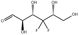 ribo-Hexose, 4-deoxy-4,4-difluoro- (9CI) Struktur