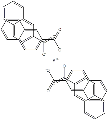 环烷酸氧钒,68553-60-6,结构式