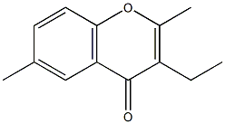 4H-1-Benzopyran-4-one,3-ethyl-2,6-dimethyl-(9CI) Struktur
