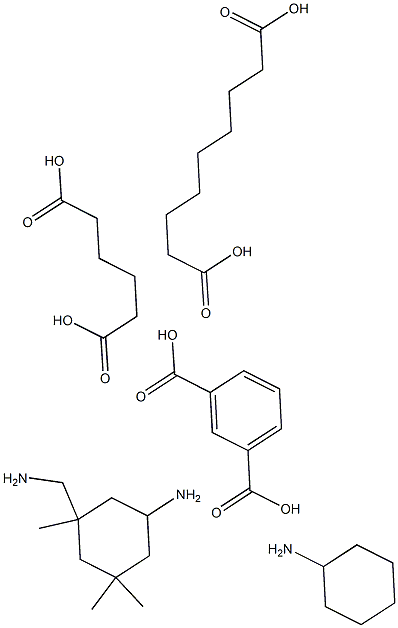 68584-17-8 1,3-Benzenedicarboxylic acid, polymer with 5-amino-1,3,3-trimethylcyclohexanemethanamine, hexanedioic acid and nonanedioic acid, cyclohexylamine-modified