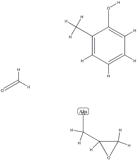 酚醛环氧树脂(JF-43型),68609-31-4,结构式