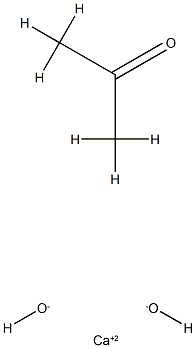 2-Propanone, reaction products with calcium hydroxide, hydrogenated Structure