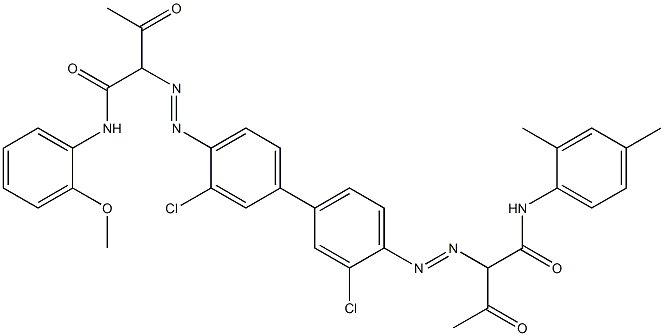 Pigment Yellow 127 Structure