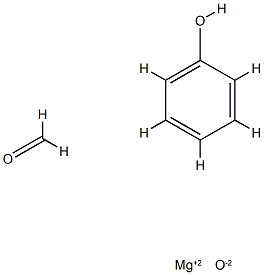 (苯酚、甲醛)的聚合物与氧化镁的络合物,68611-24-5,结构式