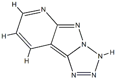5H-Tetrazolo[1,5:1,5]pyrazolo[3,4-b]pyridine 结构式