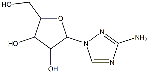 1H-1,2,4-Triazol-3-amine, 1-pentofuranosyl- (9CI) Struktur