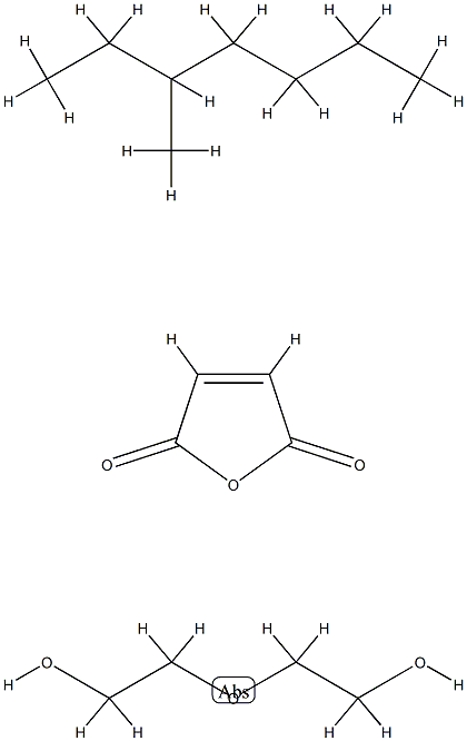 2,5-Furandione, polymer with 2,2'-oxybis[ethanol], 2-ethylhexyl ester Struktur