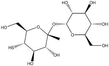 methyl 4-thio-alpha-maltoside Structure