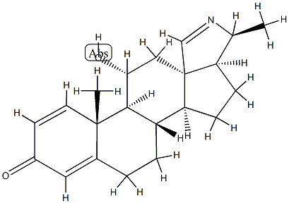 6869-29-0 11α-Hydroxy-23-norconanine-1,4,18(22)-trien-3-one