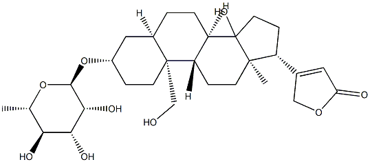 cannogenol-3-O-alpha-L-rhamnoside Structure