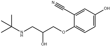 4-hydroxybunitrolol Struktur