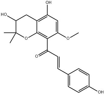 黄腐醇L, 688360-15-8, 结构式