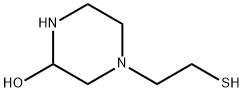 2-Piperazinol,4-(2-mercaptoethyl)-(9CI) 结构式
