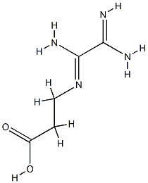 -bta--Alanine,  N-(aminodiiminoethyl)-  (9CI) 结构式