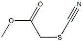 Methyl=thiocyanoacetate Struktur