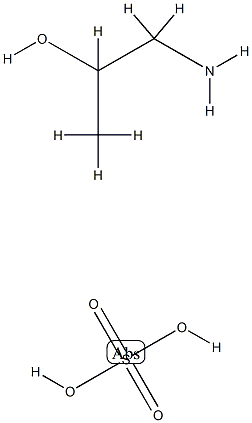 Sulfuric acid, mono-C10-16-alkyl esters, compds. with isopropanolamine 结构式