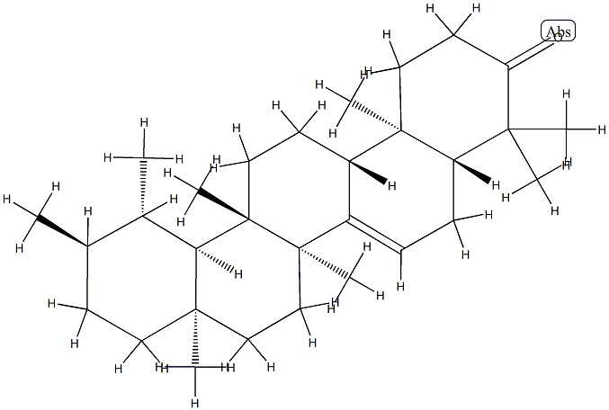D:C-Friedours-7-en-3-one Struktur