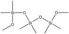 METHOXY TERMINATED POLYDIMETHYLSILOXANE Structure