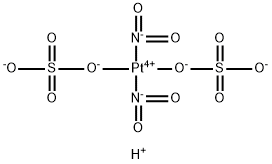 二亚硝基二亚硫酸铂酸,68958-85-0,结构式