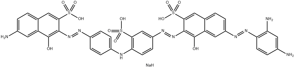 6-アミノ-3-[[4-[[4-[[7-[(2,4-ジアミノフェニル)アゾ]-1-ヒドロキシ-3-ソジオスルホ-2-ナフタレニル]アゾ]-2-ソジオスルホフェニル]アミノ]フェニル]アゾ]-4-ヒドロキシナフタレン-2-スルホン酸ナトリウム