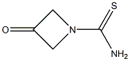 1-Azetidinecarbothioamide,3-oxo-(9CI) Struktur